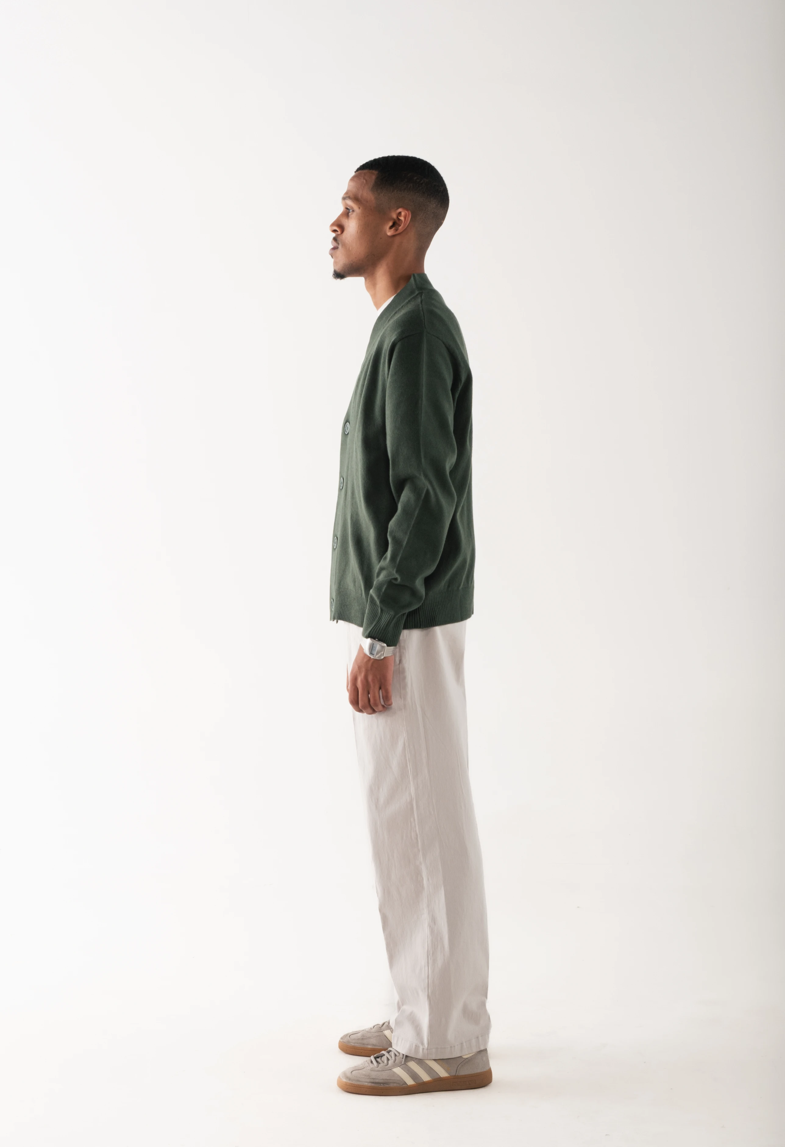 MEN'S V NECK CARDIGAN image 3