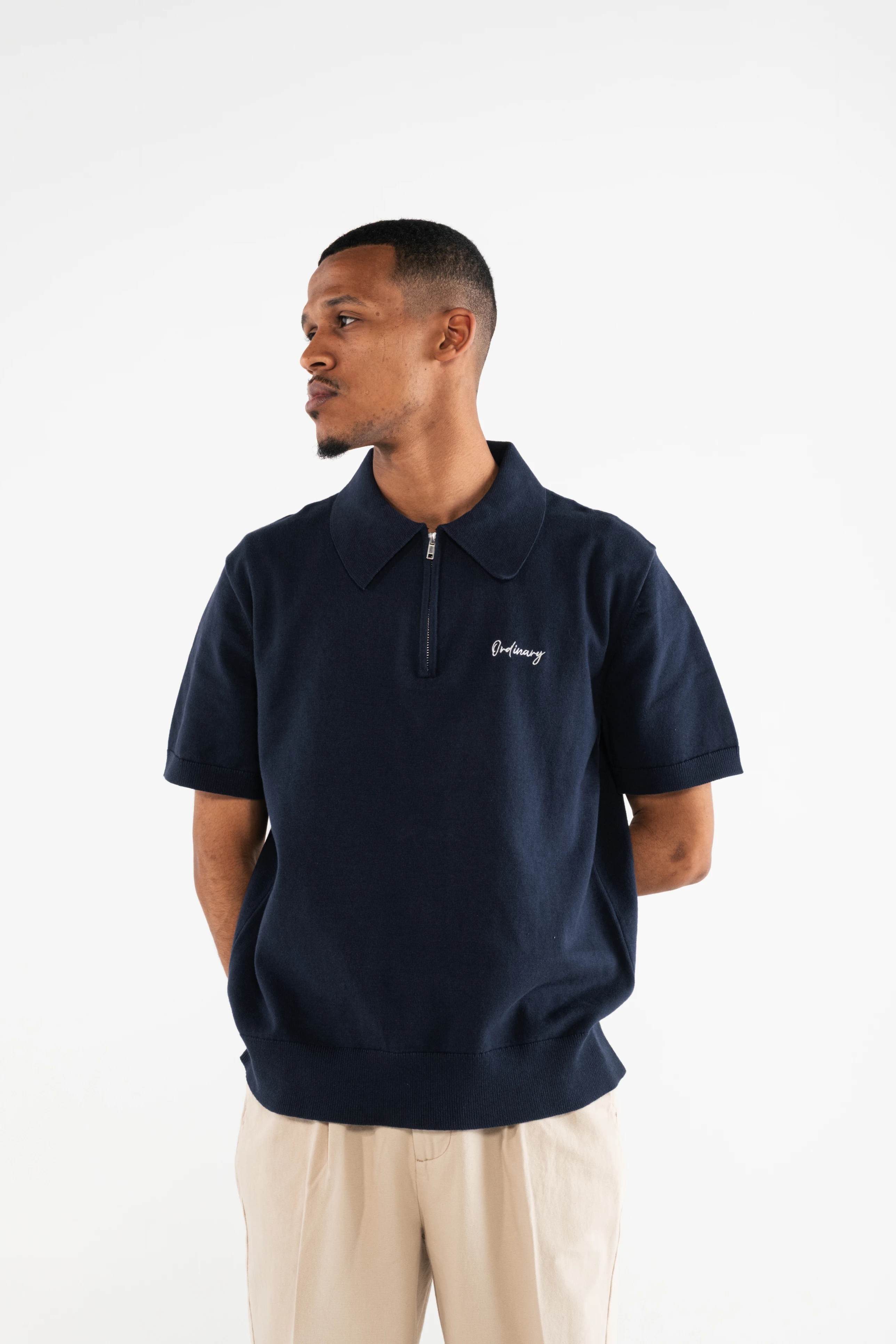 Men's Polo Neck Short Sleeve Pullover image 7