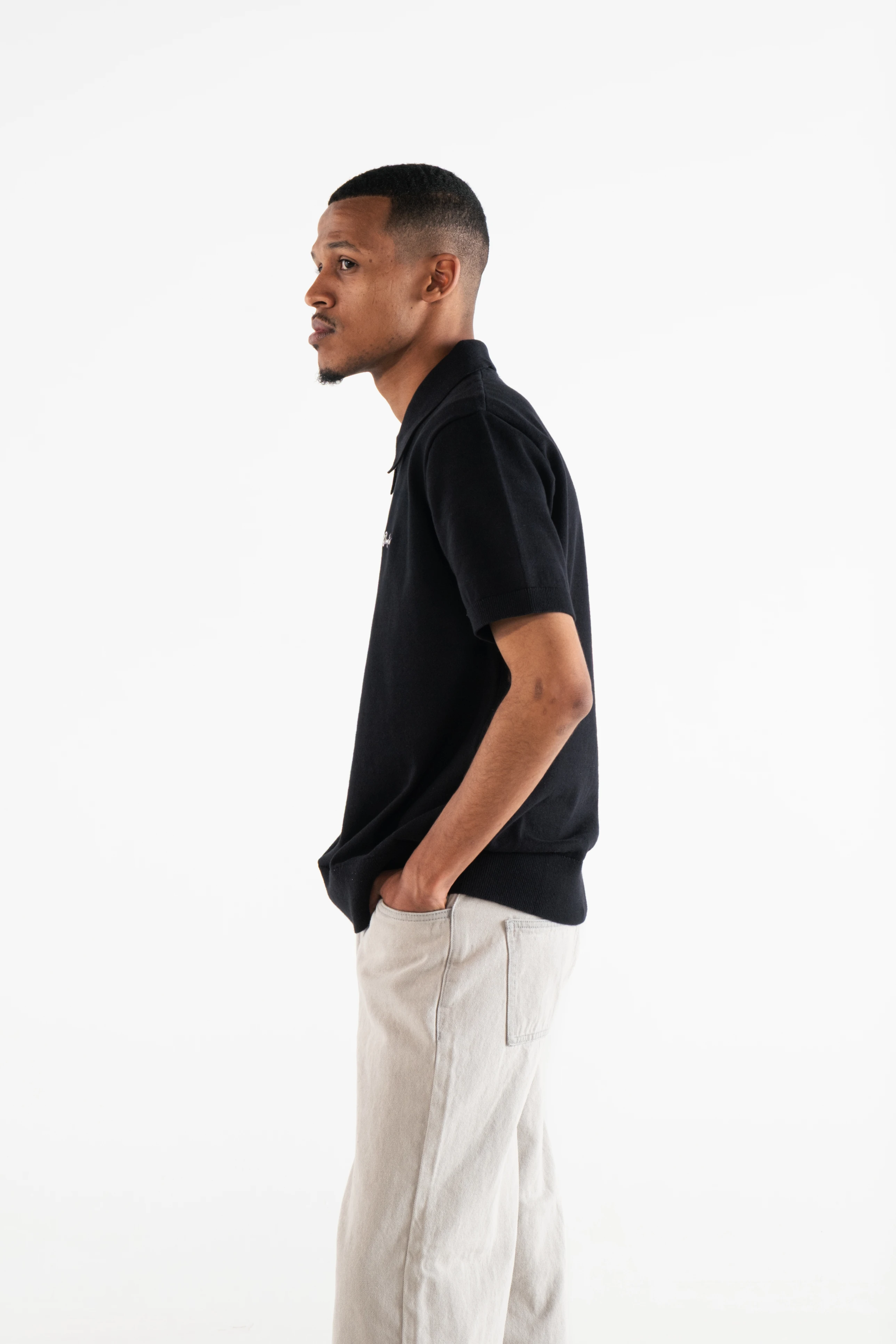 Men's Polo Neck Short Sleeve Pullover image 9