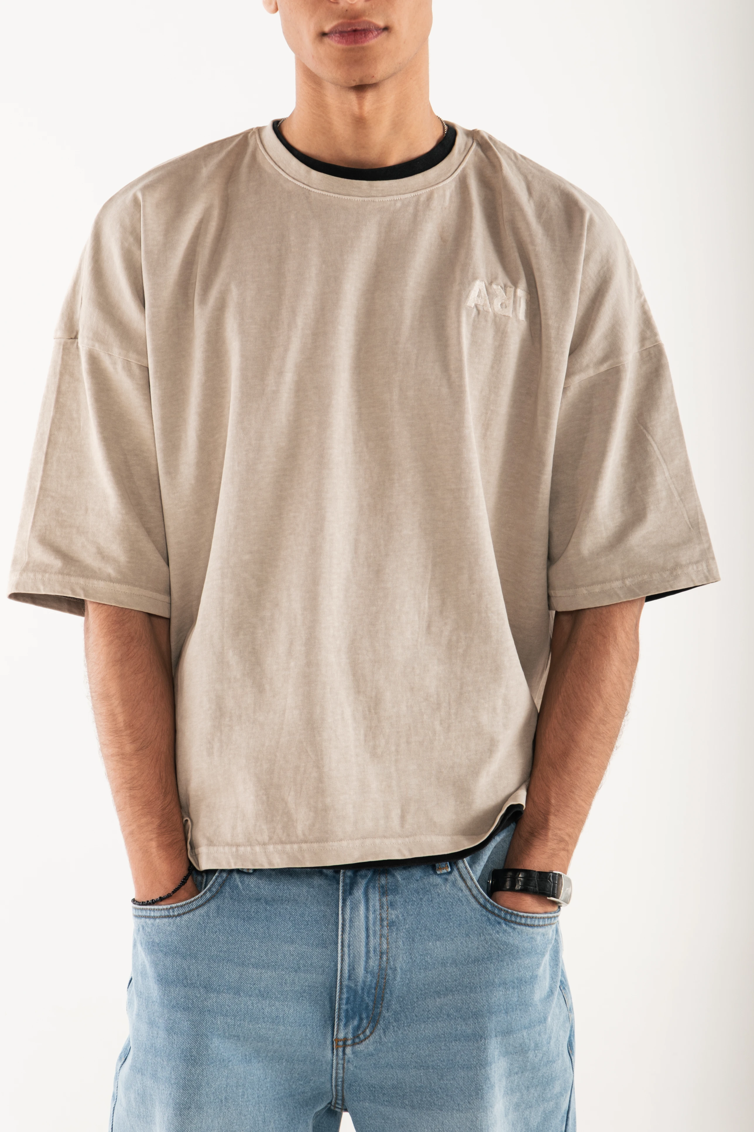 Oversized Back Print Tee