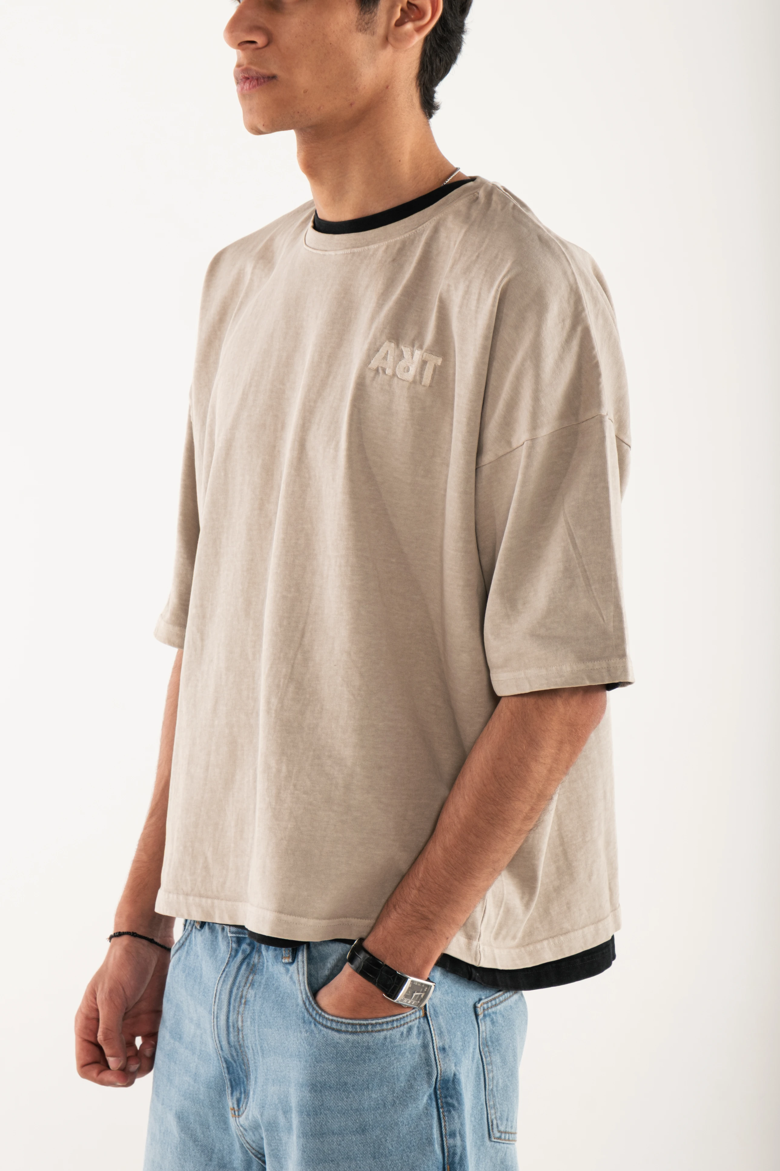 Oversized Back Print Tee image 4