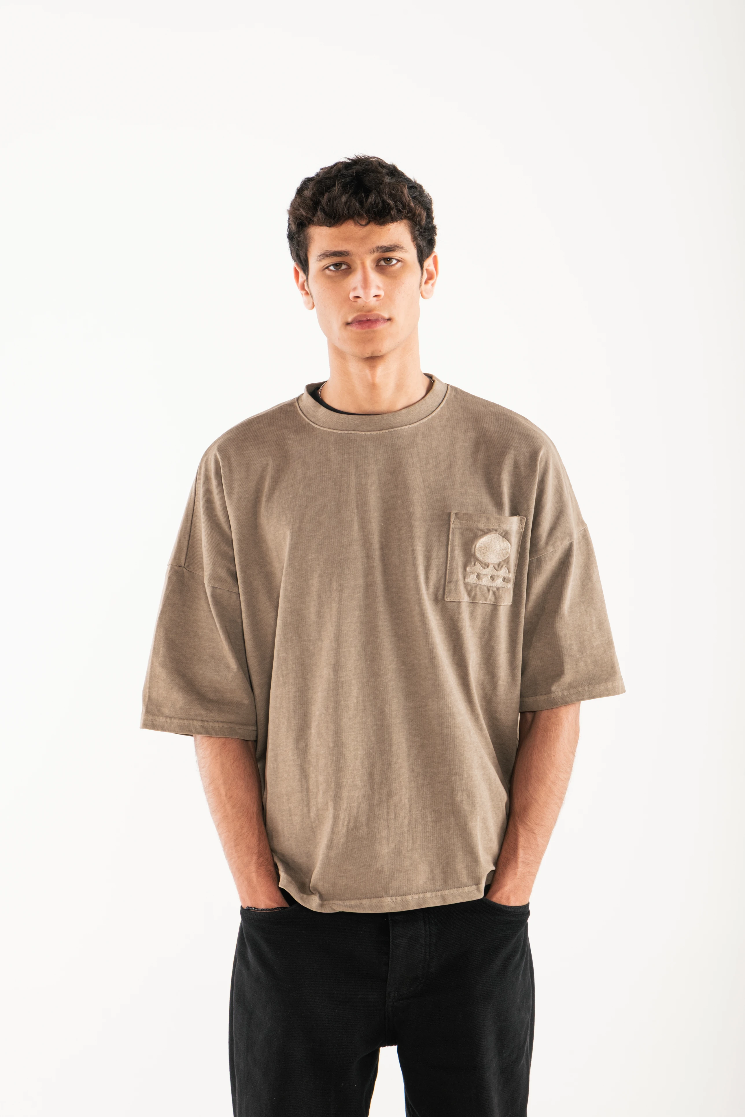 Oversized Signature Print Tee image 4