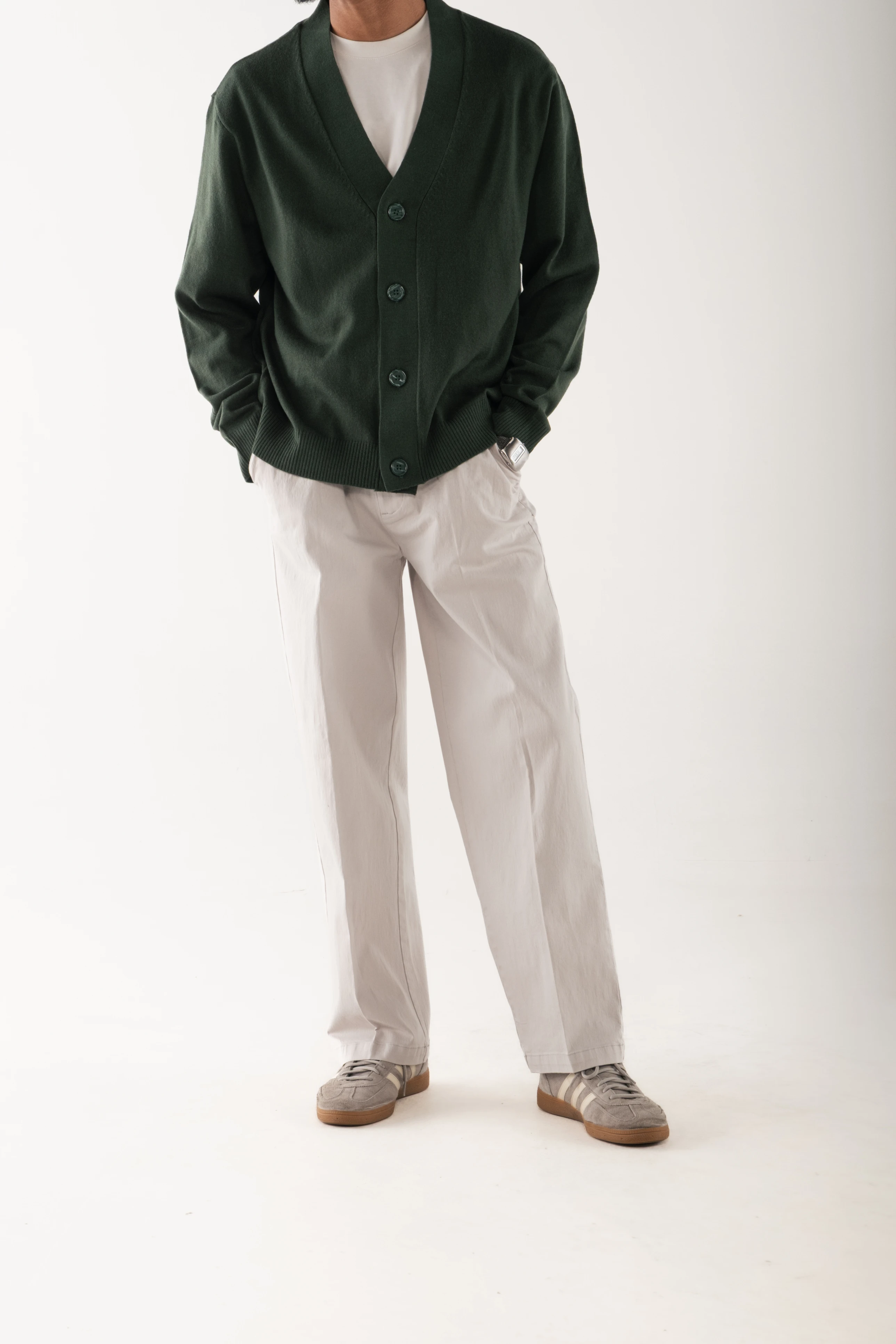 Regular Straight Leg Wool Pants image 2