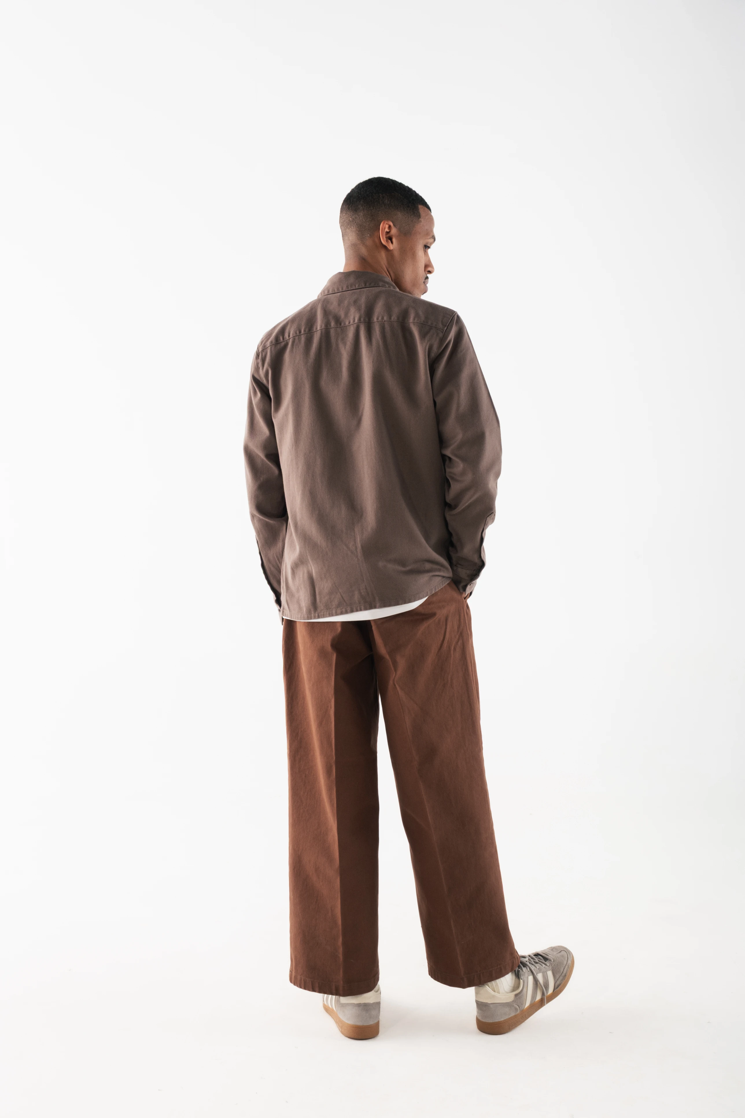 Loose Fit Cotton-Blend Pants image 3