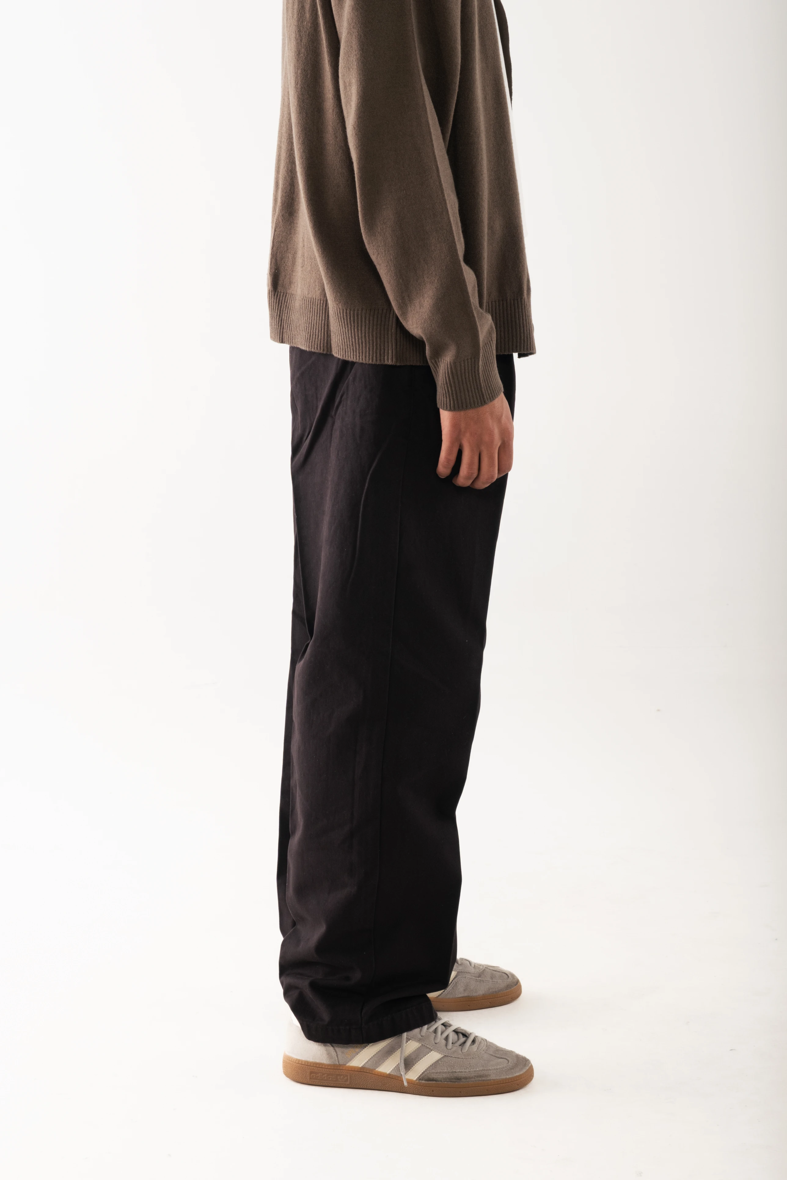 Regular Straight Leg Wool Pants image 3