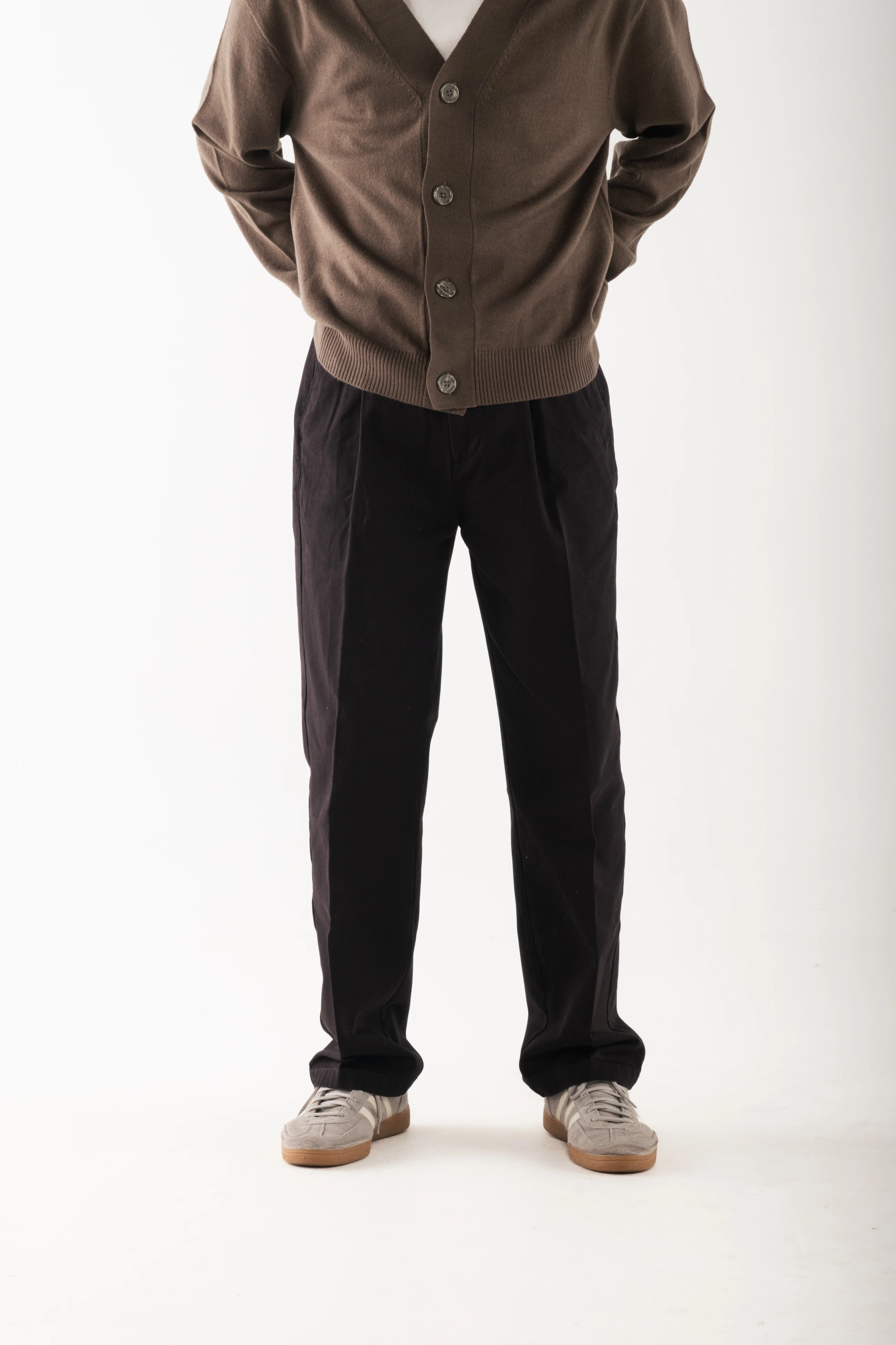 Regular Straight Leg Wool Pants image 4