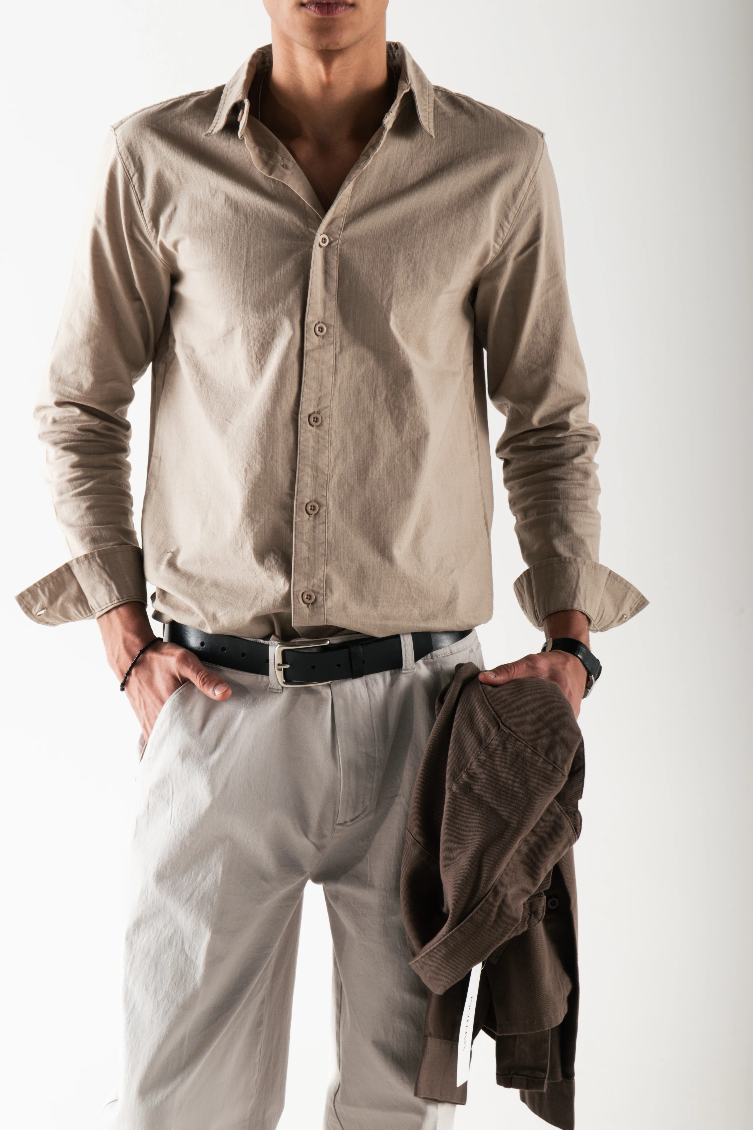 Loose Fit Cotton-Blend Pants image 7