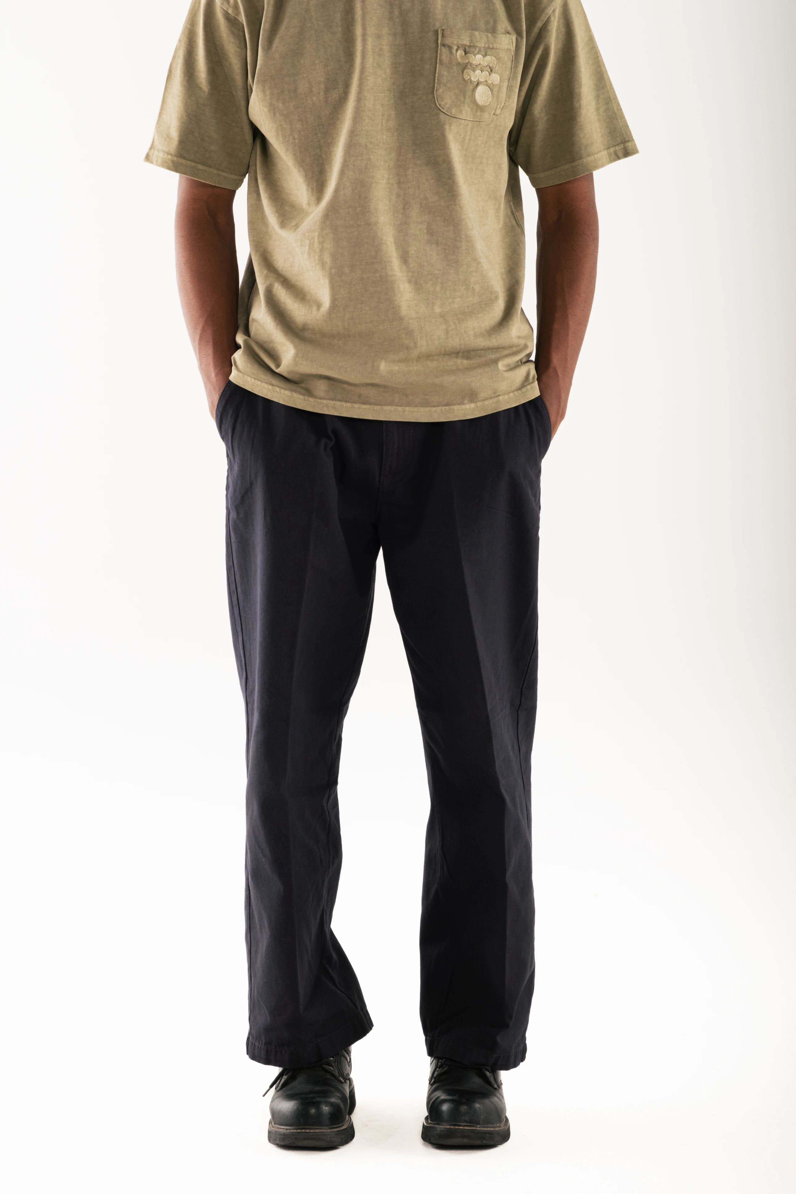 Loose Fit Cotton - Blend Pants image 5