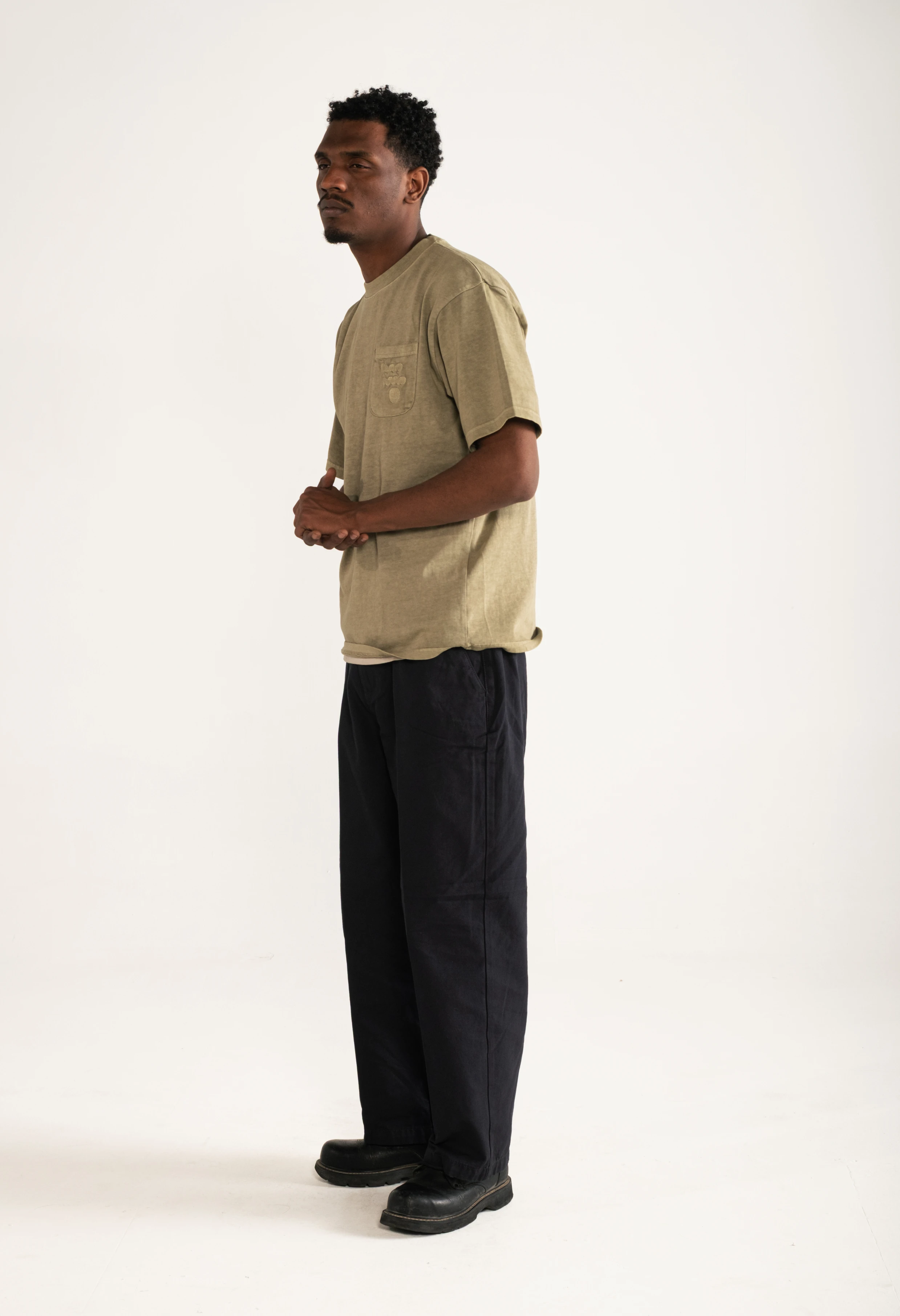Loose Fit Cotton - Blend Pants image 11