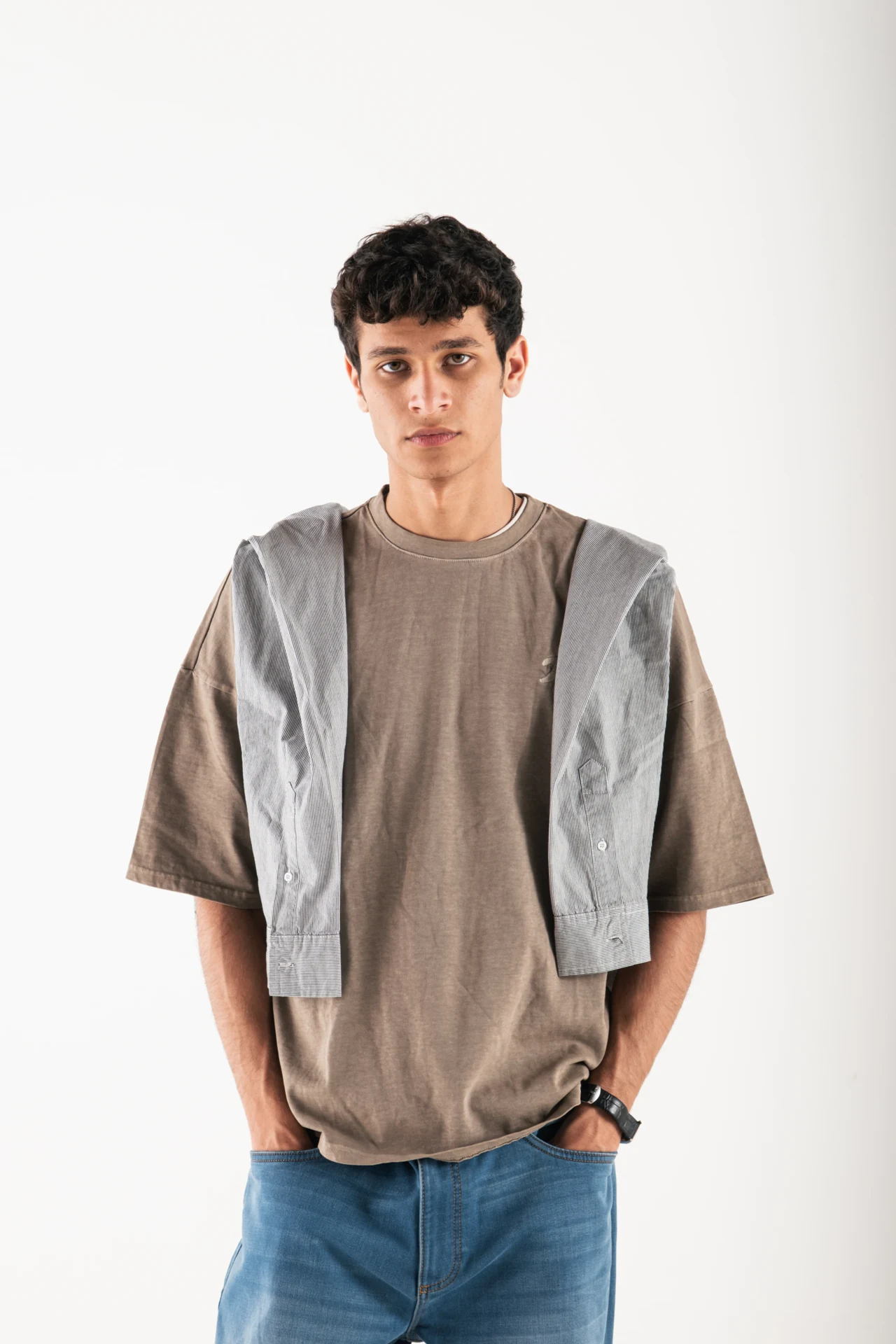 Oversized Front Print Tee