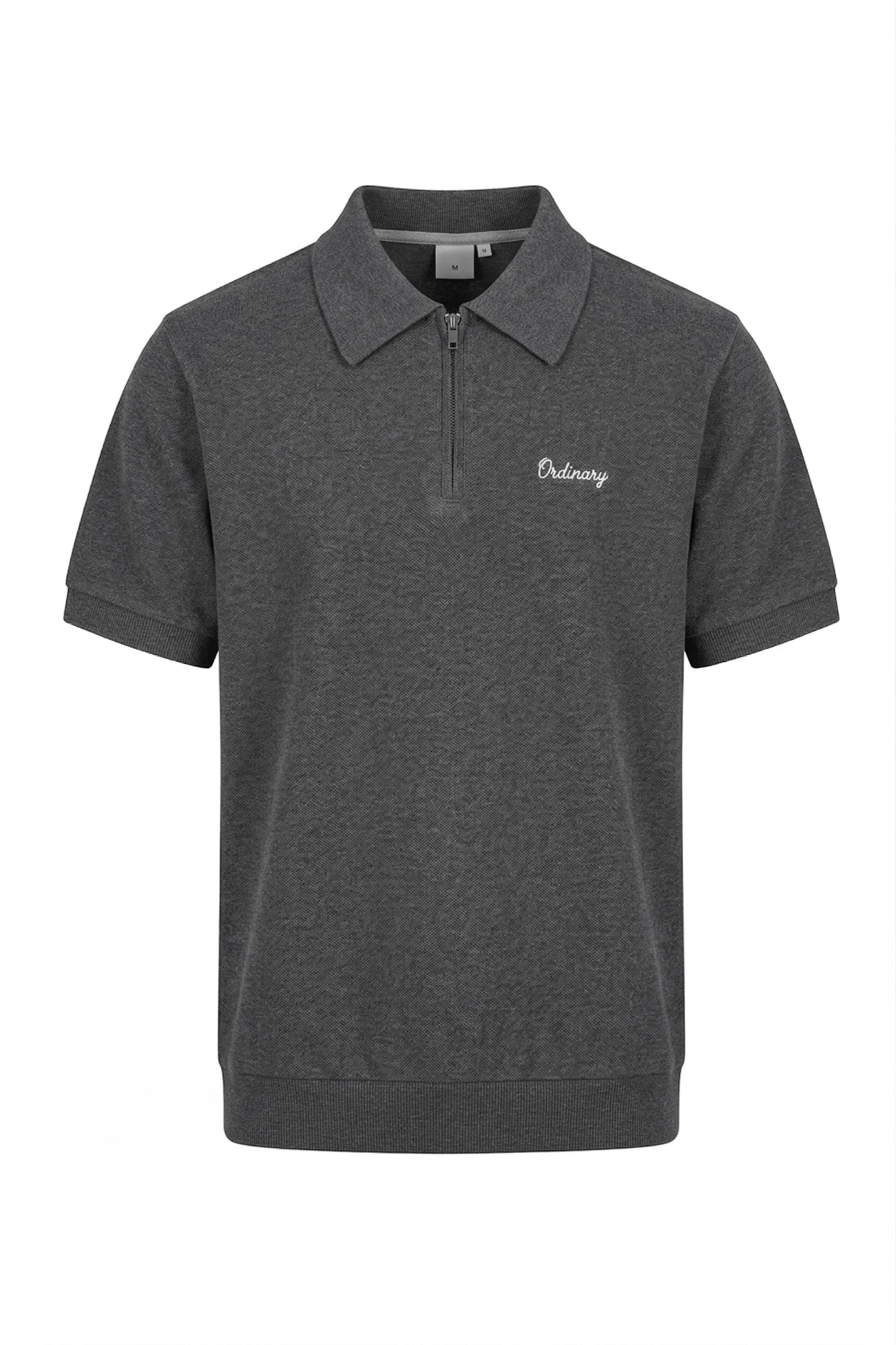 Men's Polo Neck Short Sleeve Pullover