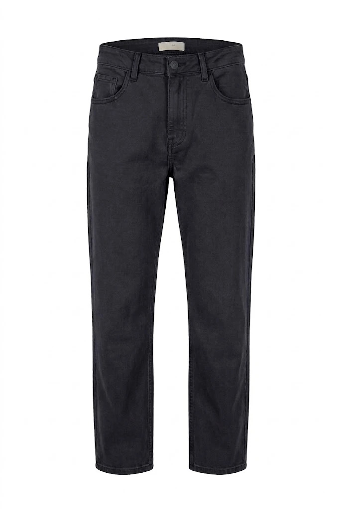 Loose Fit Cotton - Blend Pants