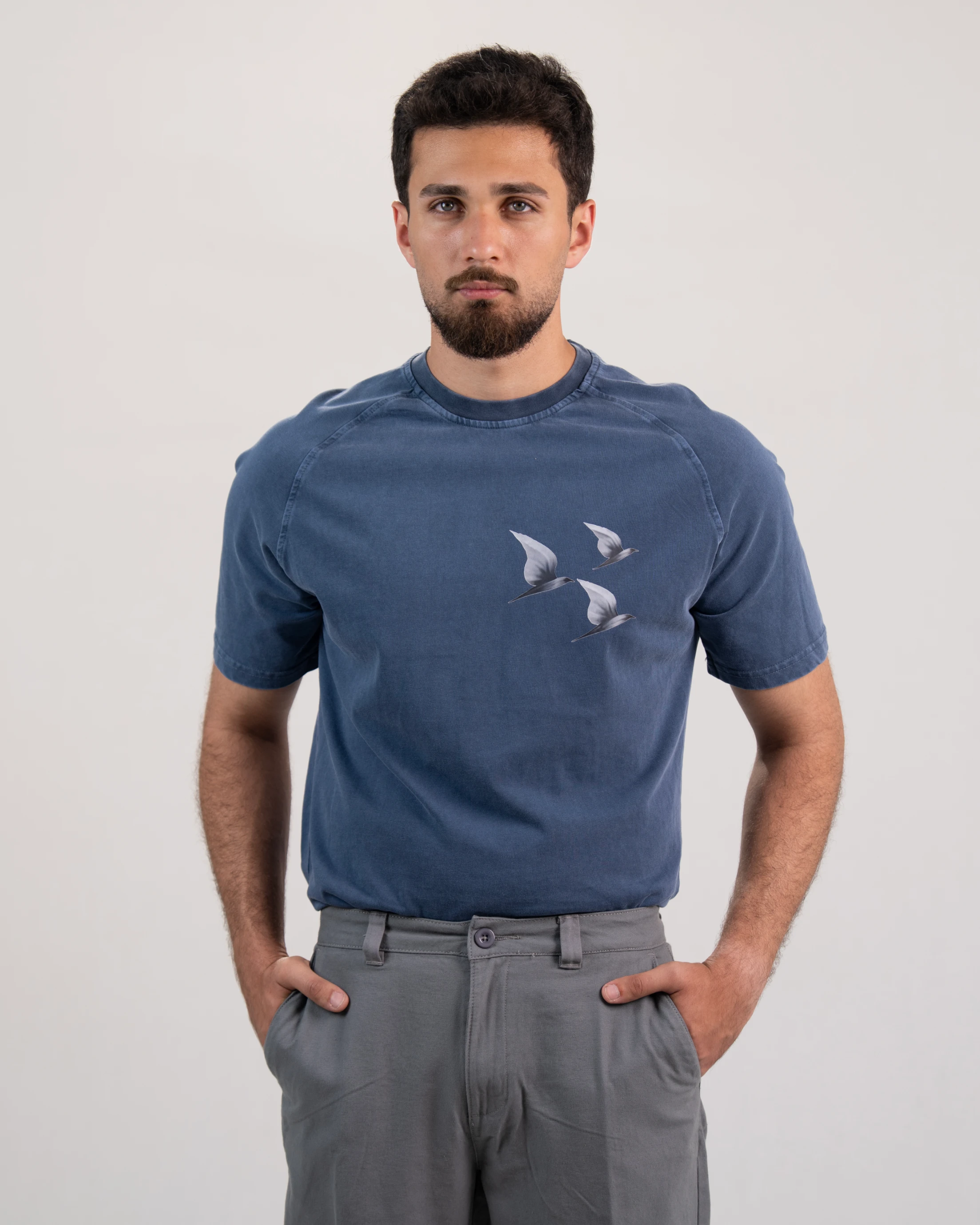 Raglan relaxed print Tee
